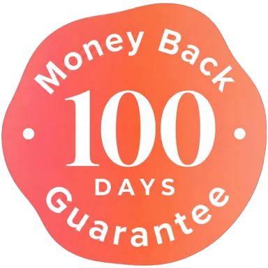 100-day money-back guarantee