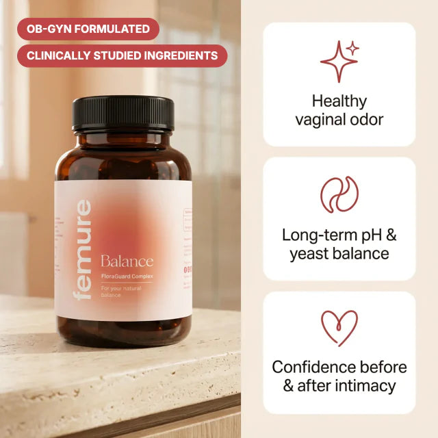 femure BALANCE outcomes with OB-GYN formulated and clinically studied ingredients credentials